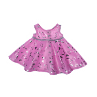 Pink silver dresss Clothing 40 cm